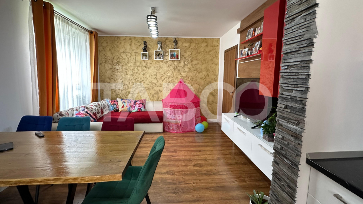 Apartament decomandat mobilat utilat 3 camere Arhitectilor Sibiu