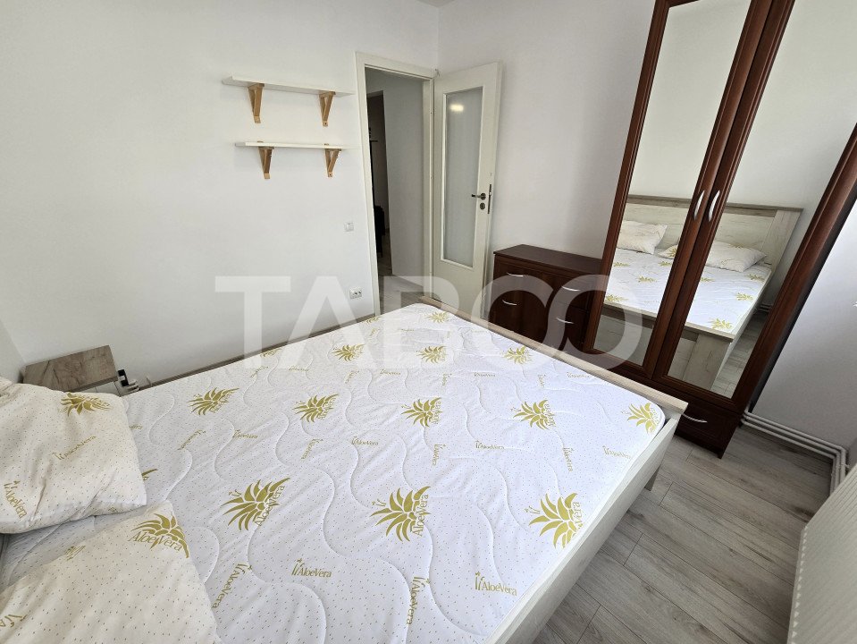 Apartament decomandat renovat mobilat balcon logie Rahovei Sibiu