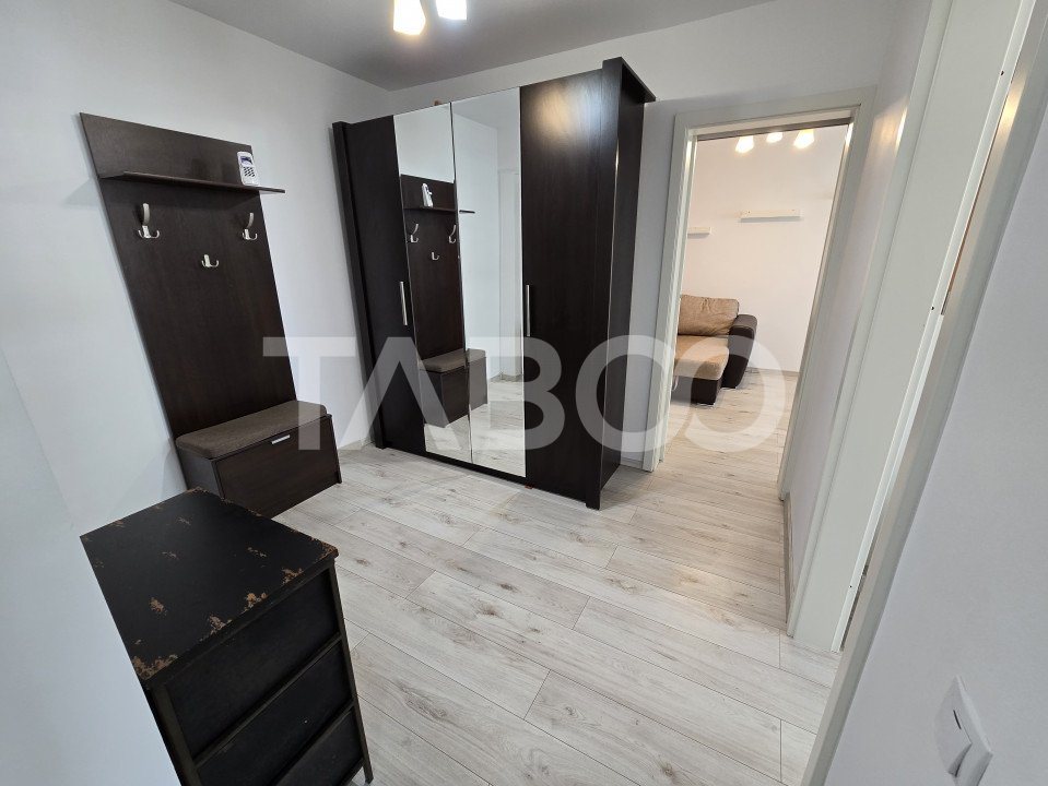 Apartament decomandat renovat mobilat balcon logie Rahovei Sibiu