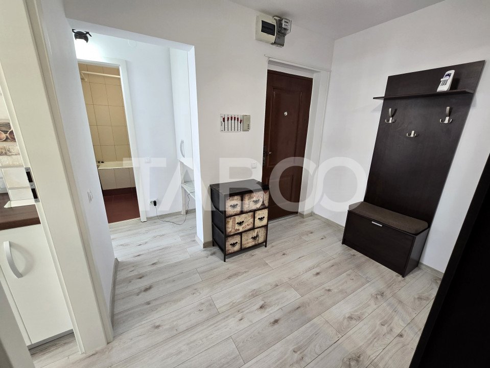 Apartament decomandat renovat mobilat balcon logie Rahovei Sibiu