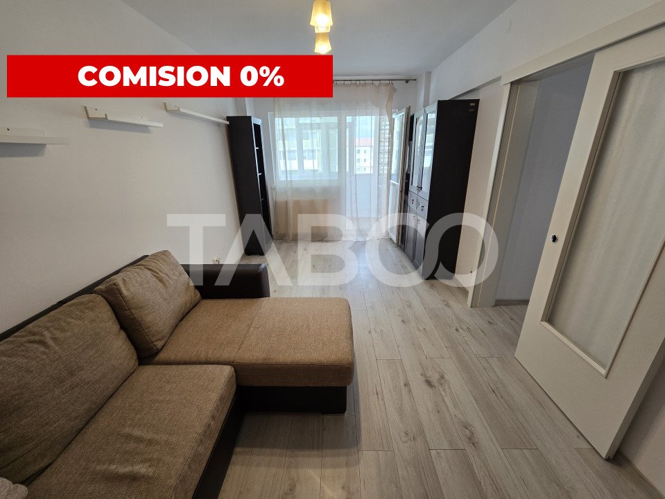 Apartament decomandat renovat mobilat balcon logie Rahovei Sibiu in Sibiu - Rahovei