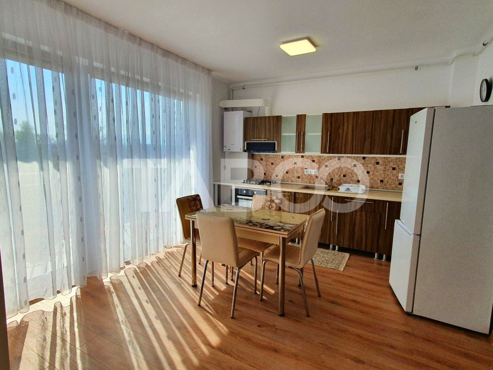 Apartament etaj 1 cu 2 camere balcon lift parcare boxa Turnisor Sibiu