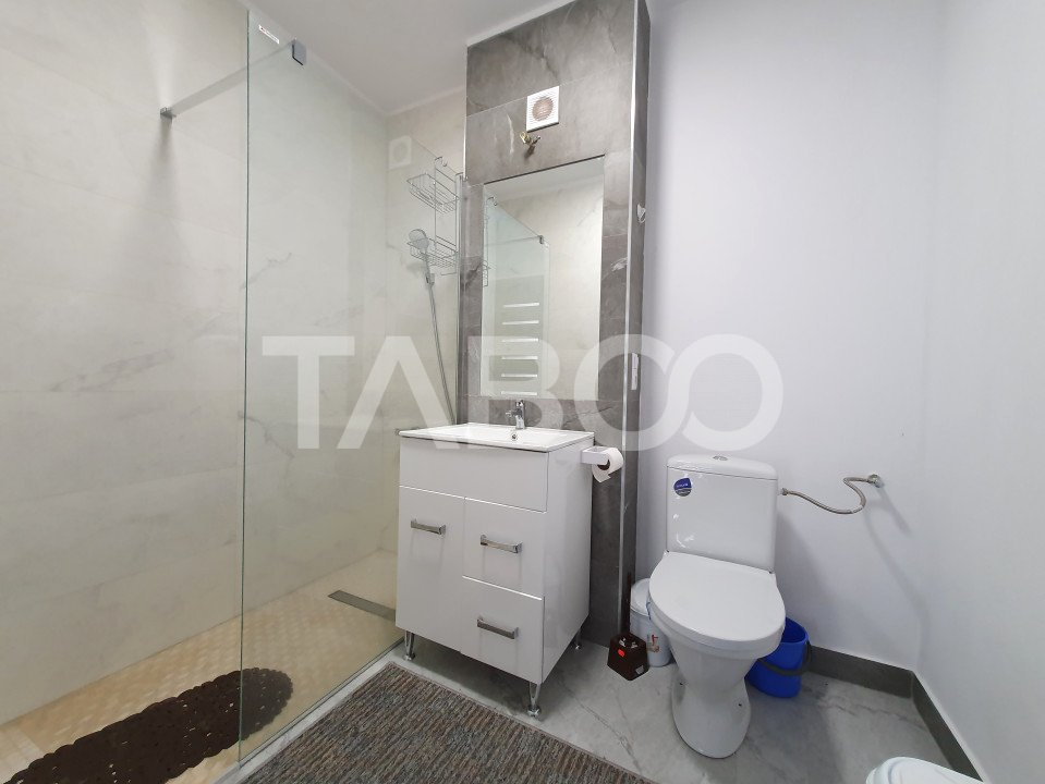 Apartament etaj 1 cu 2 camere balcon lift parcare boxa Turnisor Sibiu
