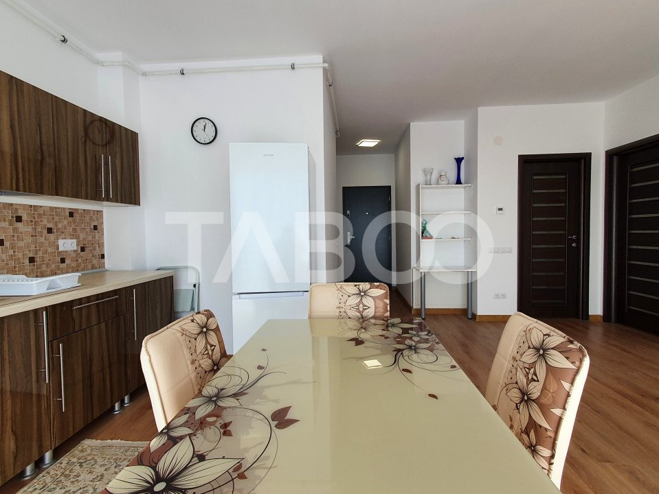 Apartament etaj 1 cu 2 camere balcon lift parcare boxa Turnisor Sibiu