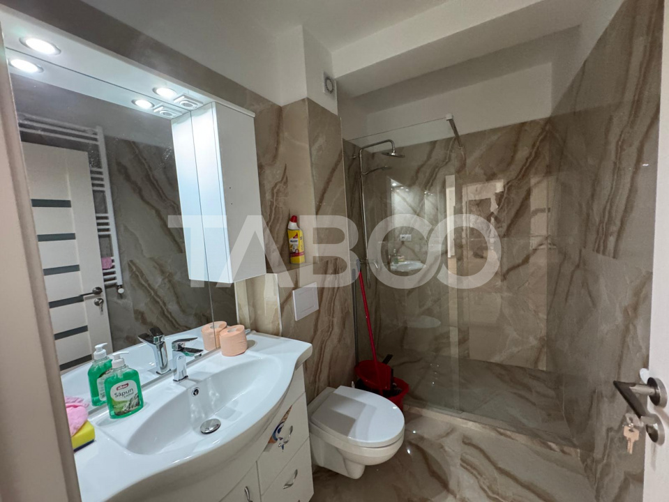 Apartament etaj 2 cu 3 camere balcon loc parcare Doamna Stanca Sibiu