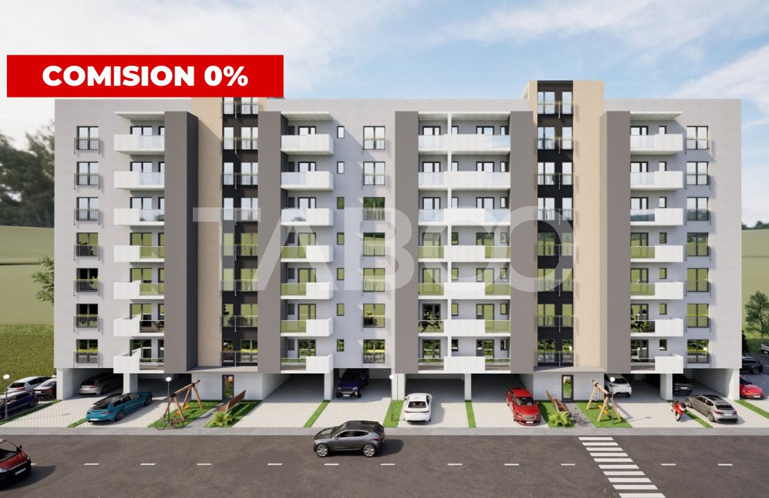 Apartament FARA COMISION 3 camere si balcon Sibiu Dna Stanca