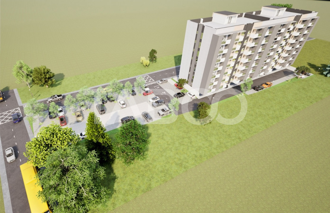 Apartament FARA COMISION 3 camere si balcon Sibiu Dna Stanca