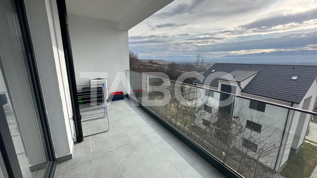 Apartament finisat modern 2 camere 53 mpu balcon utilat mobilat