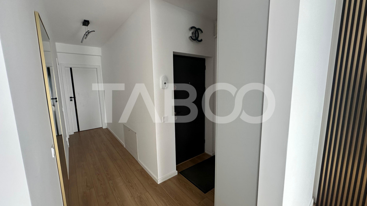 Apartament finisat modern 2 camere 53 mpu balcon utilat mobilat