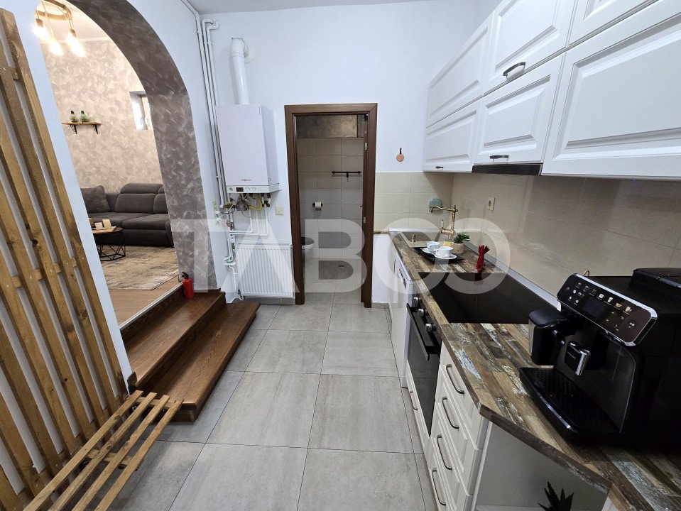 Apartament functional in regim hotelier 4 camere terasa parcare Sibiu