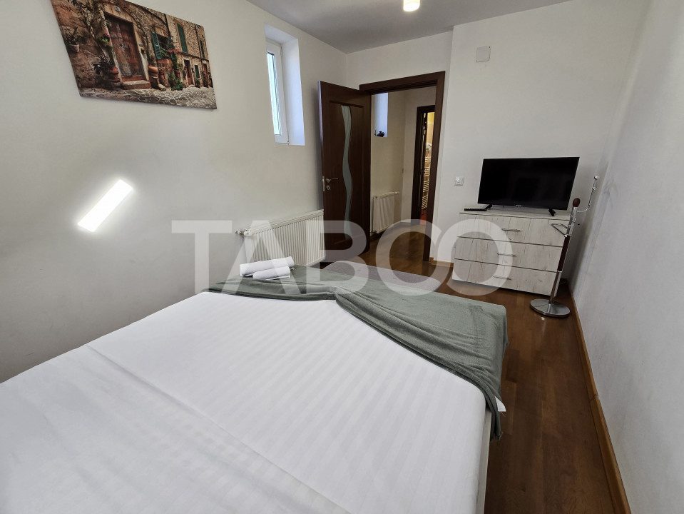 Apartament functional in regim hotelier 4 camere terasa parcare Sibiu