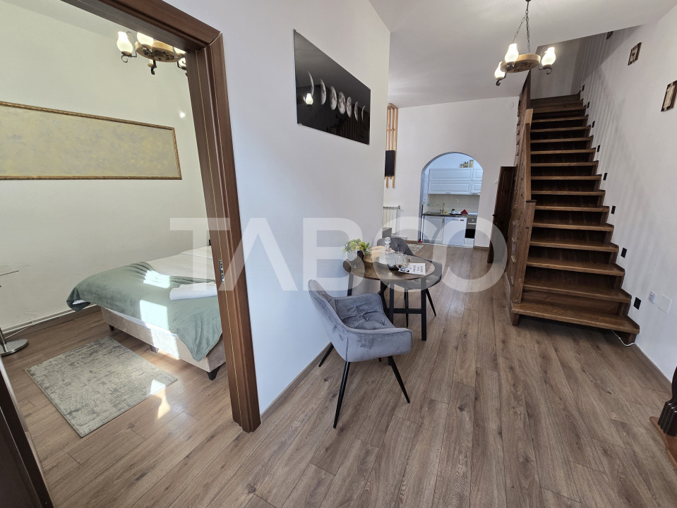Apartament functional in regim hotelier 4 camere terasa parcare Sibiu