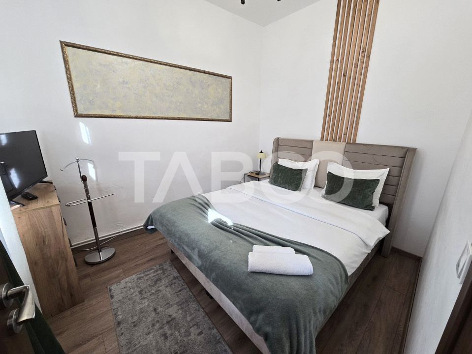 Apartament functional in regim hotelier 4 camere terasa parcare Sibiu
