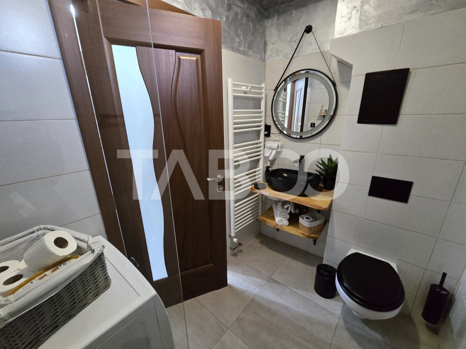 Apartament functional in regim hotelier 4 camere terasa parcare Sibiu