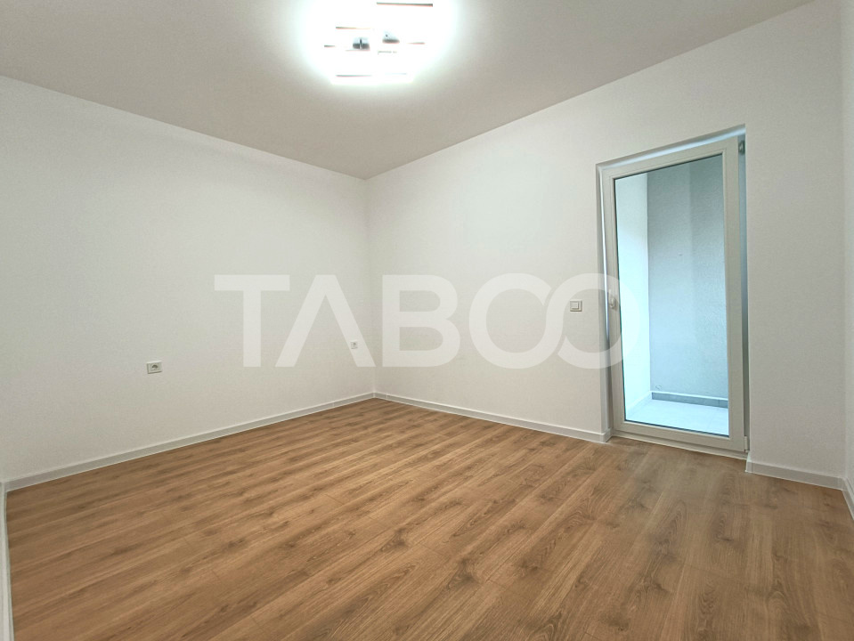 Apartament intabulat - 2 camere 2 balcoane 57 mp cu incalzire pardosea