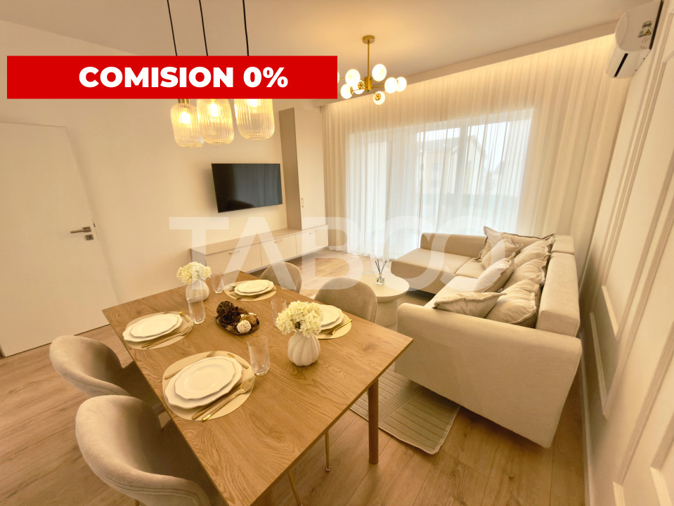 Apartament intabulat 2 camere - finisaje de Lux - cu terasa si parcare in Sibiu - Alba Iulia