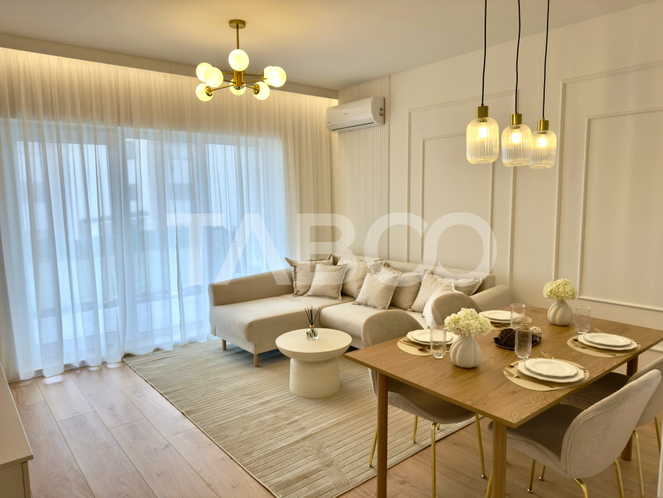 Apartament intabulat 2 camere - finisaje de Lux - cu terasa si parcare in Sibiu - Alba Iulia