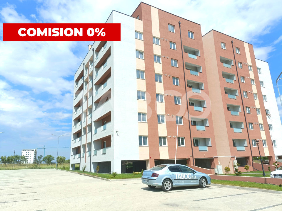Apartament intabulat cu 3 camere 2 bai 2 balcoane si parcare proprie in Sibiu - Calea Surii Mici