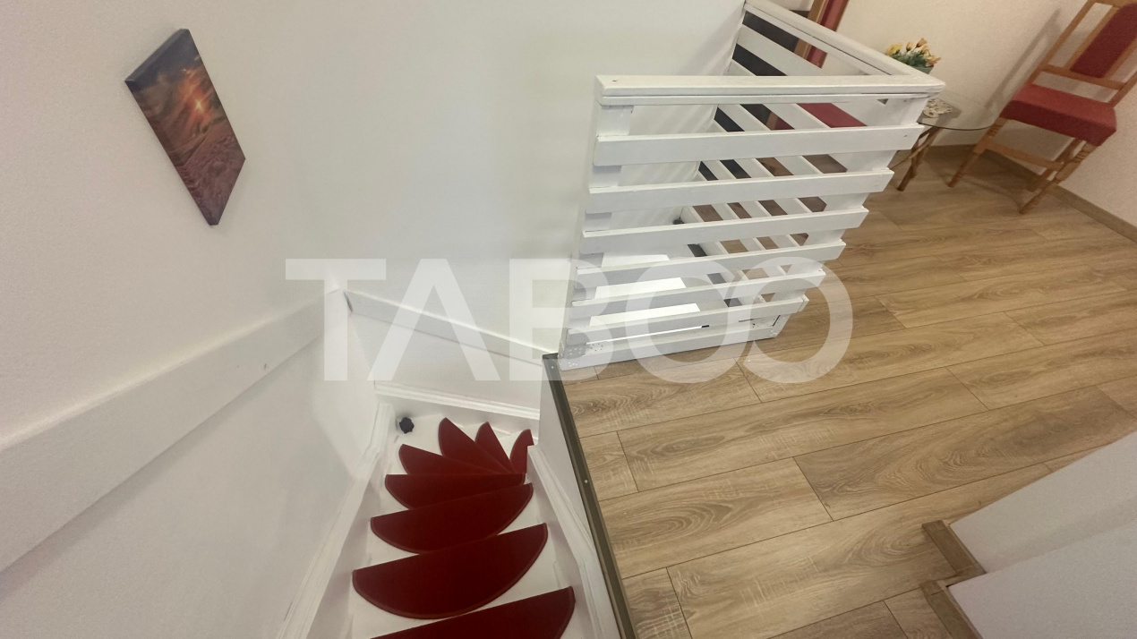 Apartament la casa 100mpu acces curte taxe incluse Poplaca sibiu 