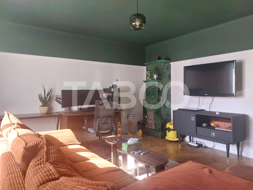 Apartament la casa 82 mp 3 camere gradina 400 mp doar 1 vecin Cisnadie