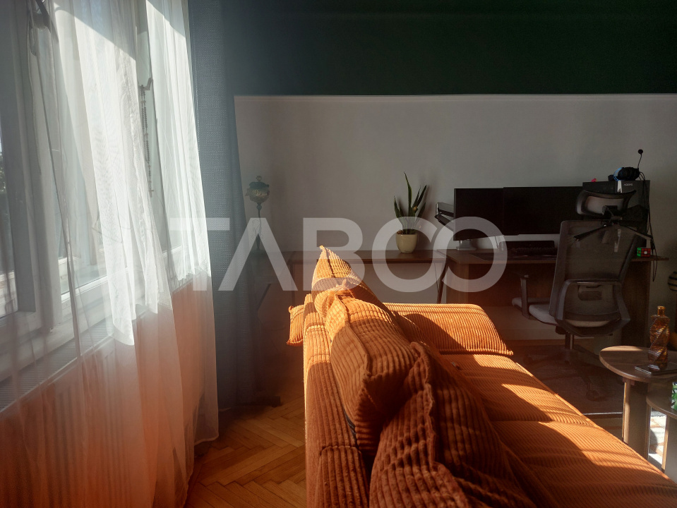 Apartament la casa 82 mp 3 camere gradina 400 mp doar 1 vecin Cisnadie