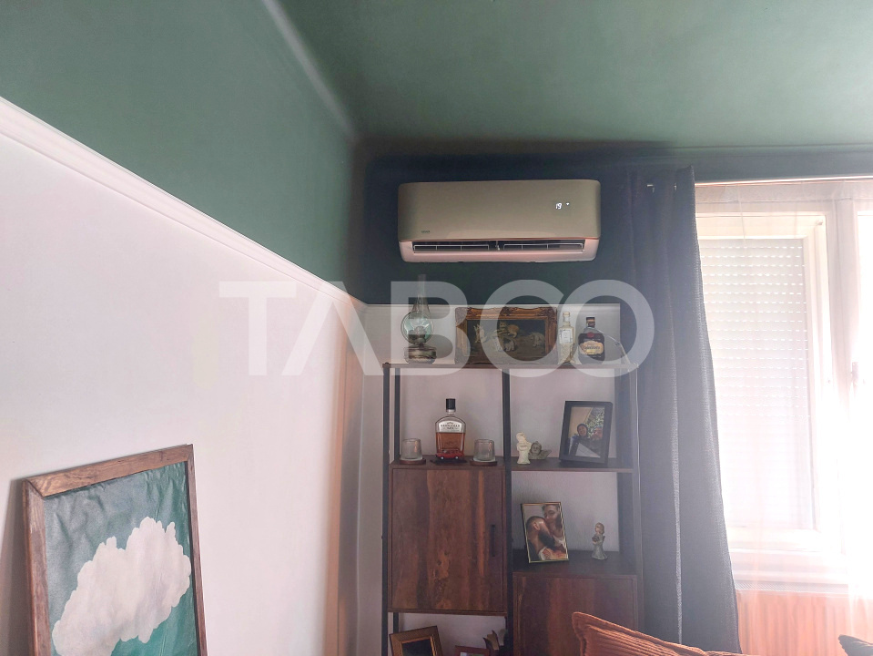 Apartament la casa 82 mp 3 camere gradina 400 mp doar 1 vecin Cisnadie