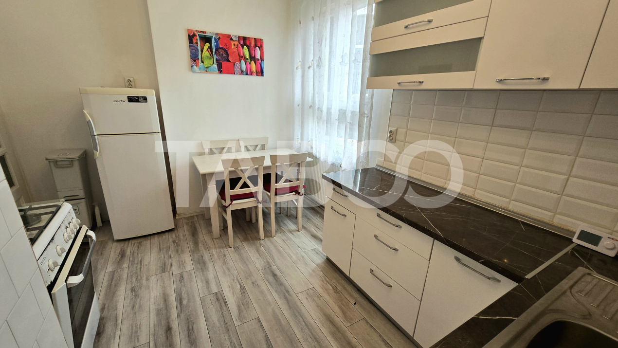 Apartament la casa de inchiriat Orasul de jos 3 camere motiblat utilat