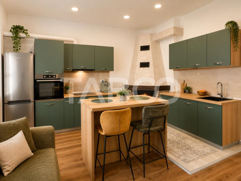 Apartament la casa de vanzare 2 camere - curte comuna cu 3 vecini