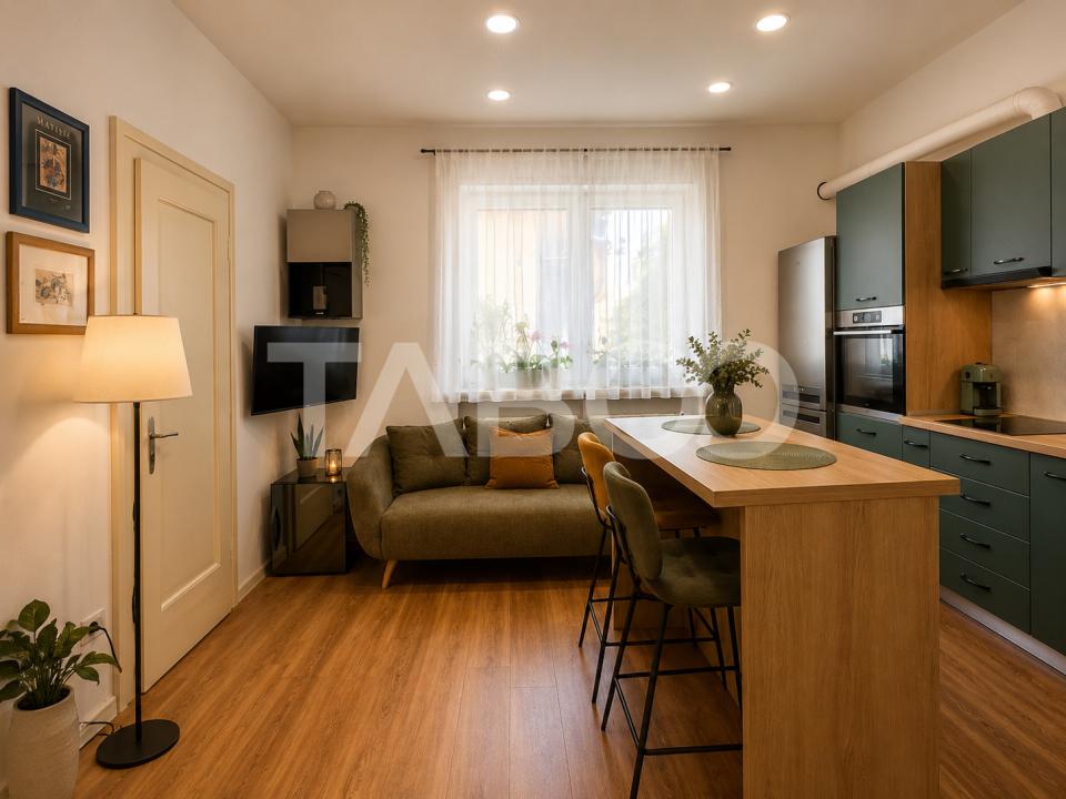 Apartament la casa de vanzare 2 camere - curte comuna cu 3 vecini