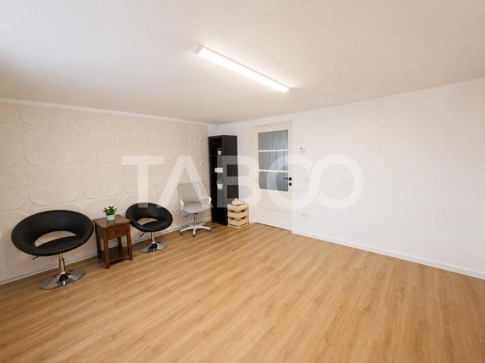 Apartament la casa de vanzare langa Sub Arini- 3 camere si gradina
