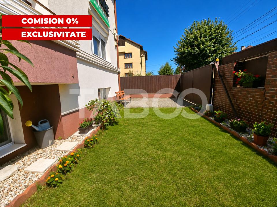 Apartament la casa de vanzare langa Sub Arini- 3 camere si gradina in Sibiu - Ciprian Porumbescu