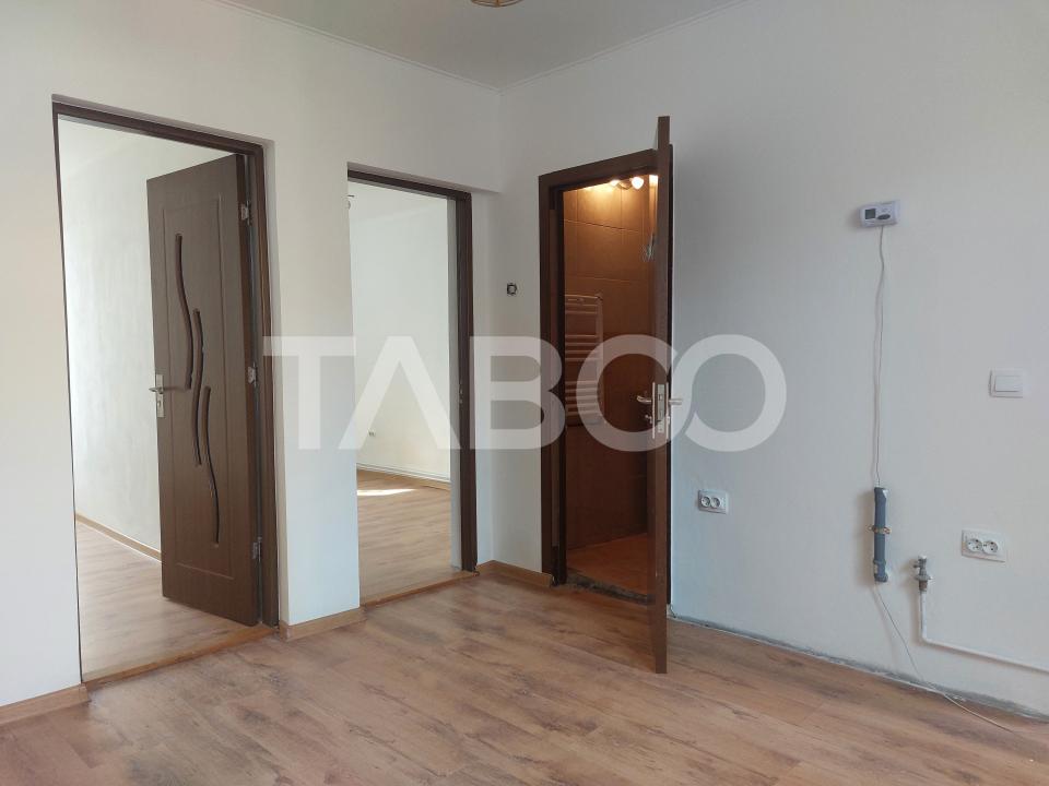Apartament la curte 35mp 2 camere pivnita gradina str Magurii Cisnadie