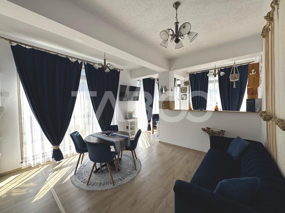 Apartament la etajul 2 cu 3 camere 2 bai 62 mpu Doamna Stanca Sibiu