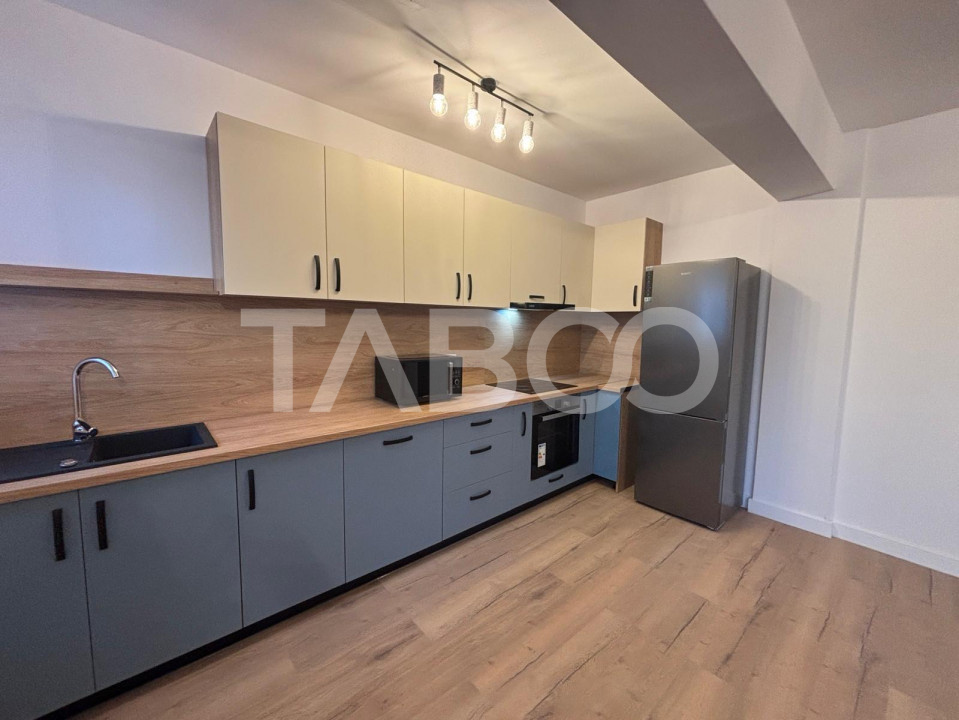 Apartament la prima inchiriere 2 camere 60 mpu cu balcon Rahovei Sibiu