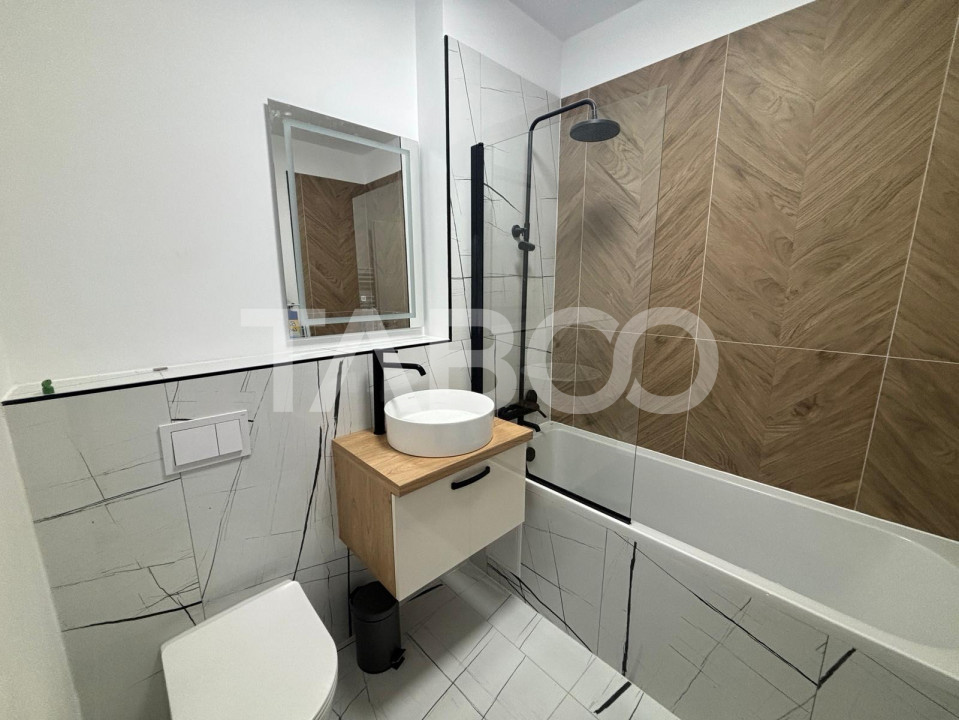 Apartament la prima inchiriere 2 camere 60 mpu si balcon Rahovei Sibiu