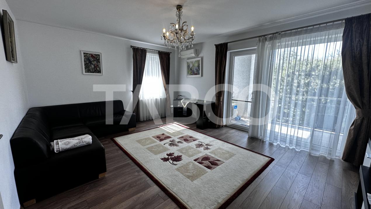 Apartament la vila 2 camere utilate mobilate parcare zona Sub Arini