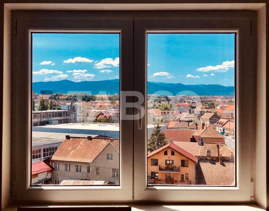 Apartament luminos 3 camere de vanzare Terezian cu vedere spre munti