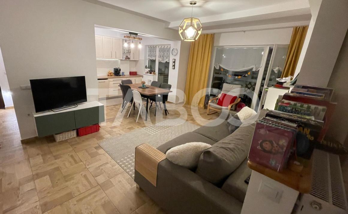 Apartament luminos de vanzare cu 3 camere Cartierul Arhitectilor in Sibiu - Liviu Ciulei