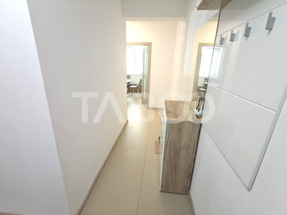 Apartament mobilat cu 3 camere 2 bai - 73 mp - pret pana la 1 August