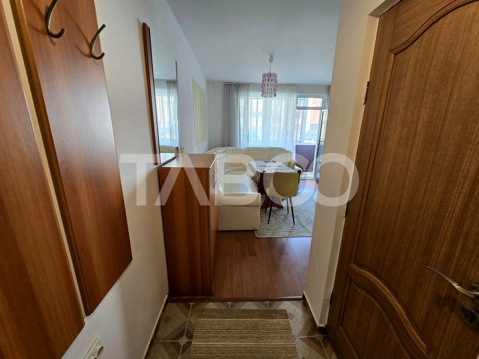 Apartament mobilat de vanzare balcon parcare la intrare Arhitectilor