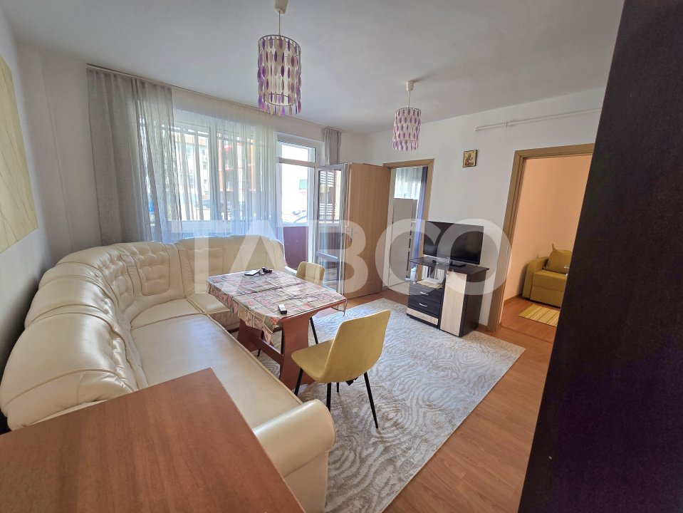 Apartament mobilat de vanzare balcon parcare la intrare Arhitectilor
