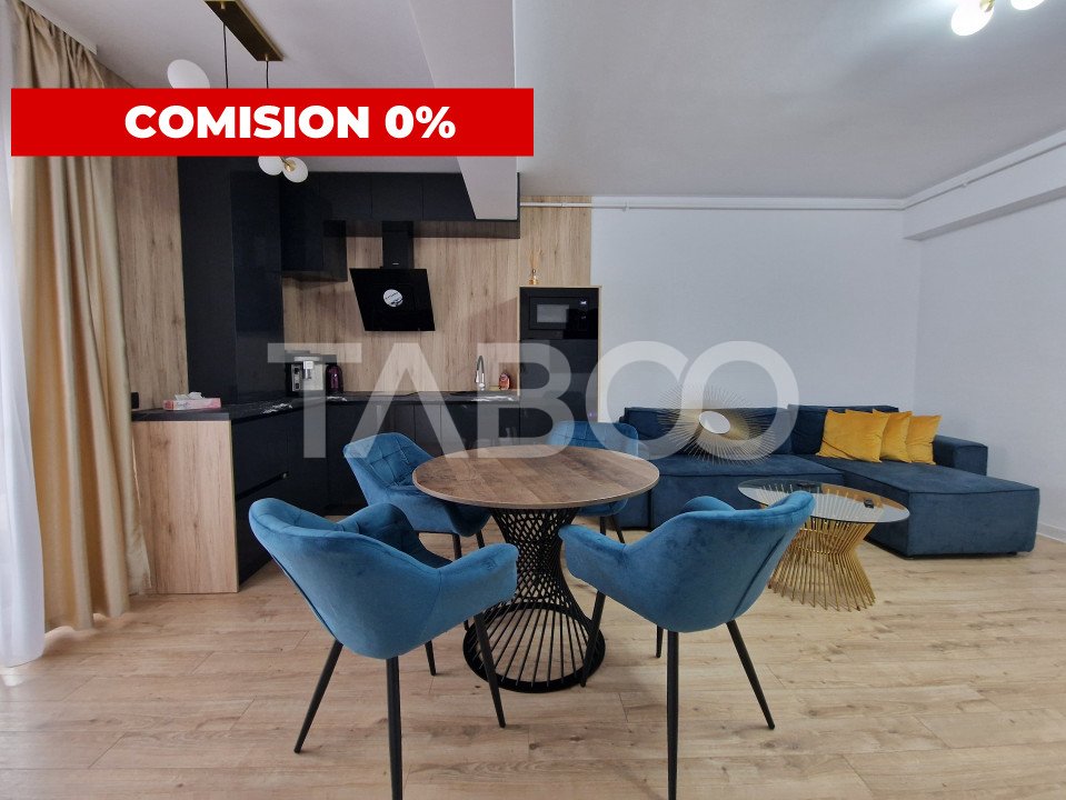 Apartament MOBILAT MODERN cu 2 camere si balcon 54 mpu Doamna Stanca