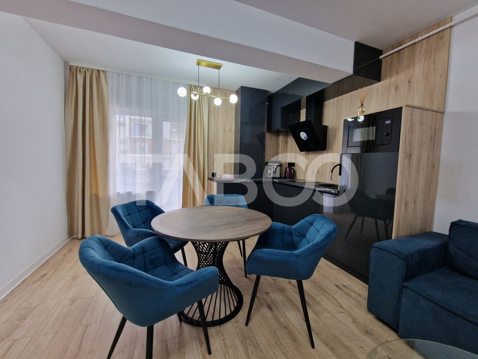 Apartament MOBILAT MODERN cu 2 camere si balcon 54 mpu Doamna Stanca