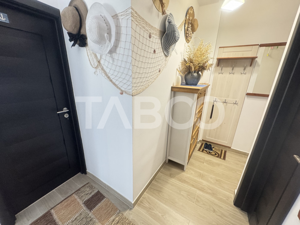 Apartament mobilat si utilat cu 3 camere 2 bai 62 mpu Doamna Stanca
