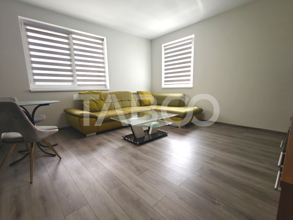 Apartament mobilat si utiliat cu 3 camere 2 bai - 73 mp - comision 0