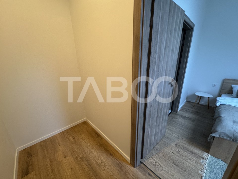 Apartament mobilat utilat 2 camere 2 bai 55 mpu balcon loc parcare