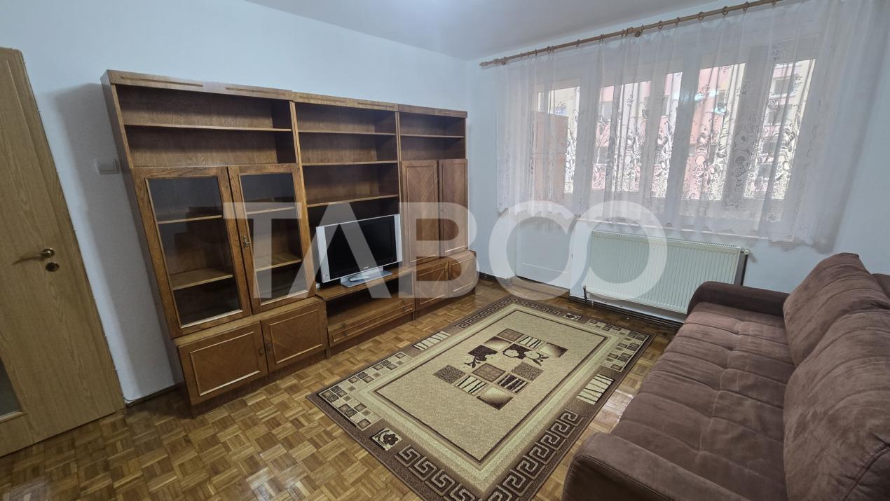 Apartament mobilat utilat 2 camere 55 mpu balcon zona Mihai Viteazul