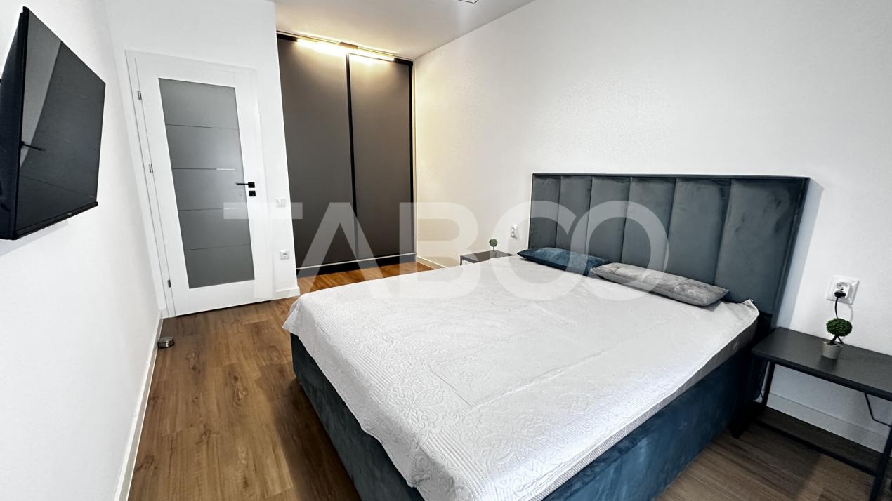 Apartament mobilat utilat 2 camere balcon parcare zona Doamna Stanca