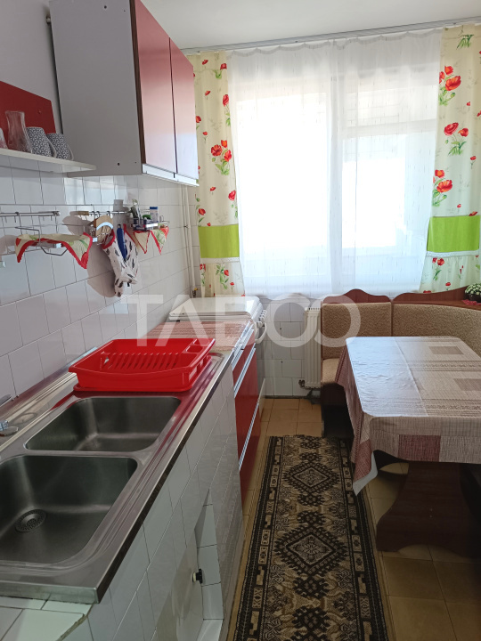 Apartament mobilat utilat 2 camere balcon zona linistita Rahovei