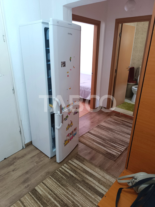 Apartament mobilat utilat 2 camere balcon zona linistita Rahovei